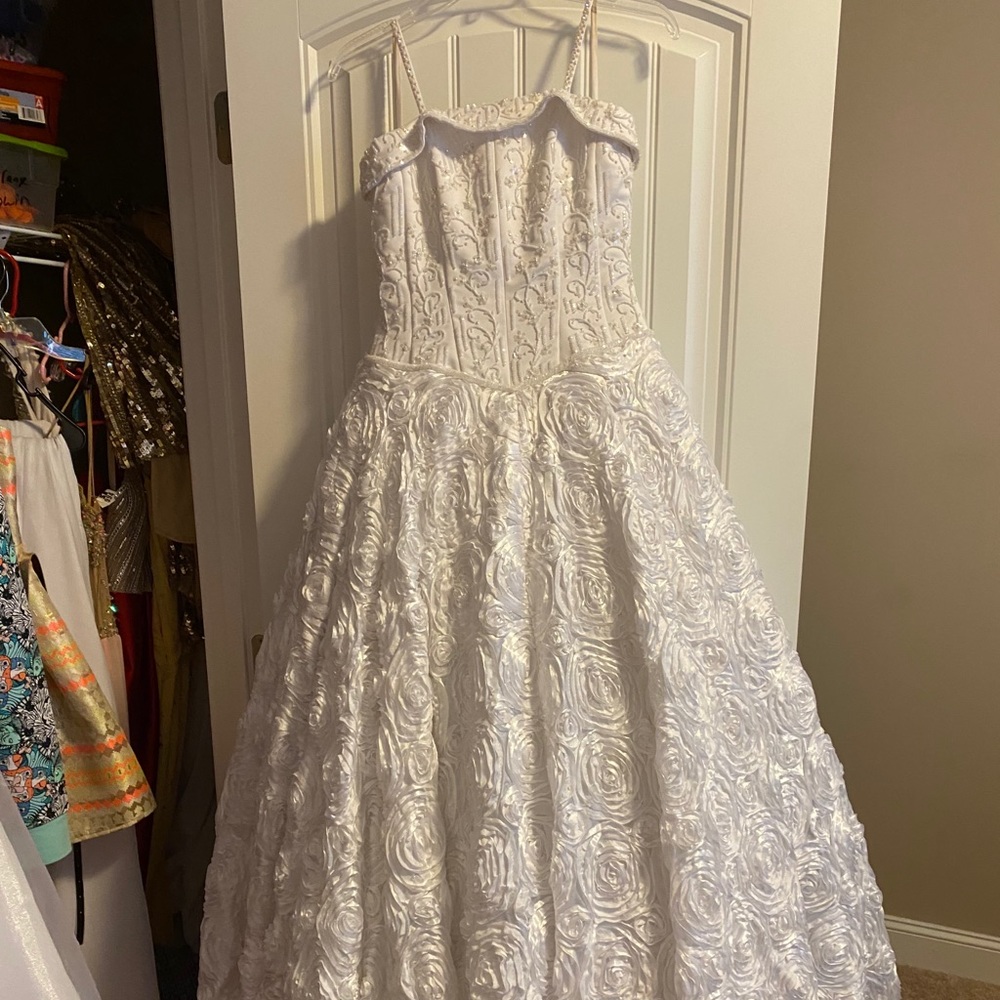 Custom girls gown